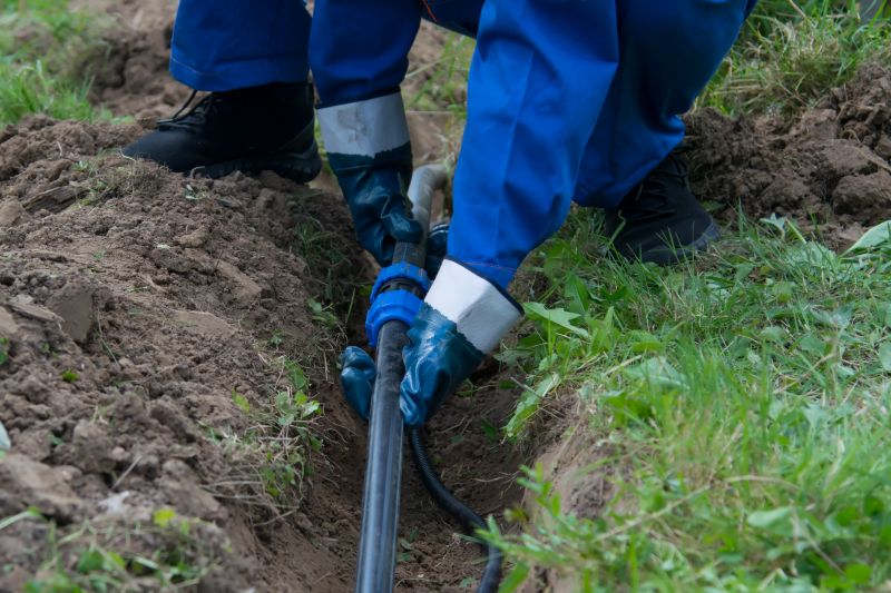 Burst Water Line Repair