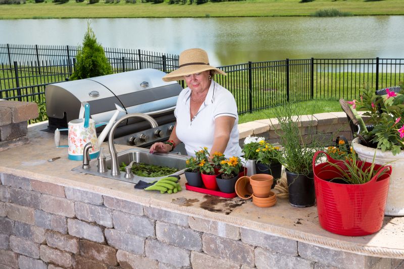 Outdoor Sink Installation