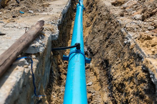 Water Main Installation in O Fallon