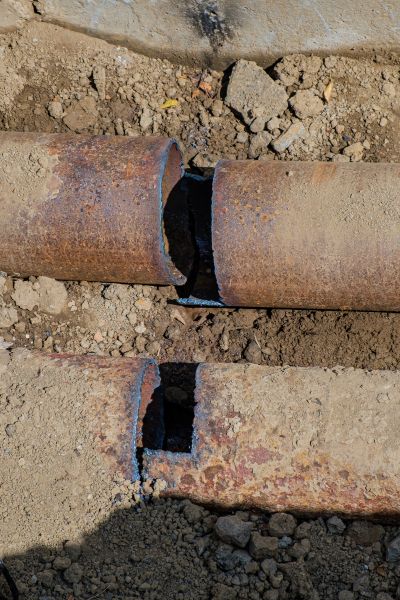 Corroded Pipe Repair in O Fallon