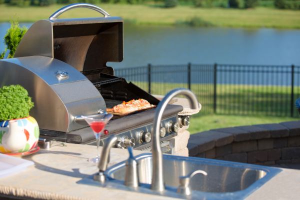 Outdoor Kitchen Plumbing in O Fallon
