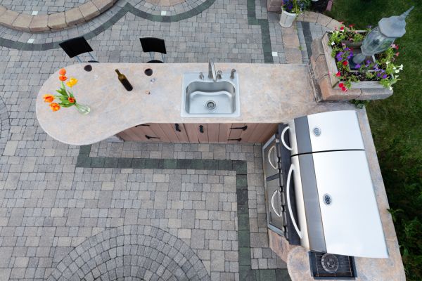 Outdoor Sink Installation in O Fallon