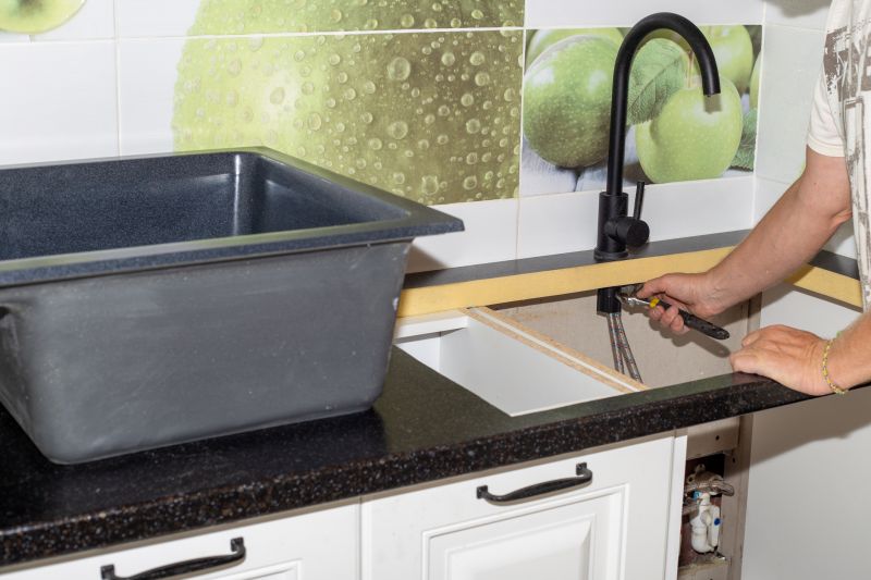 Sink Installation detail