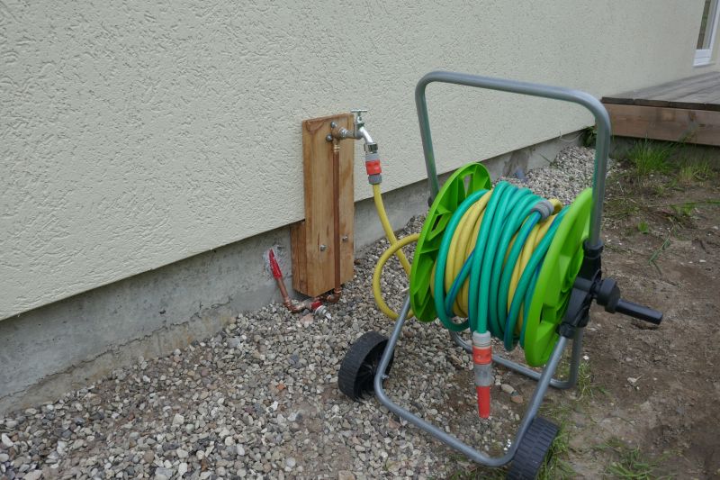 Outdoor Hydrant Installation