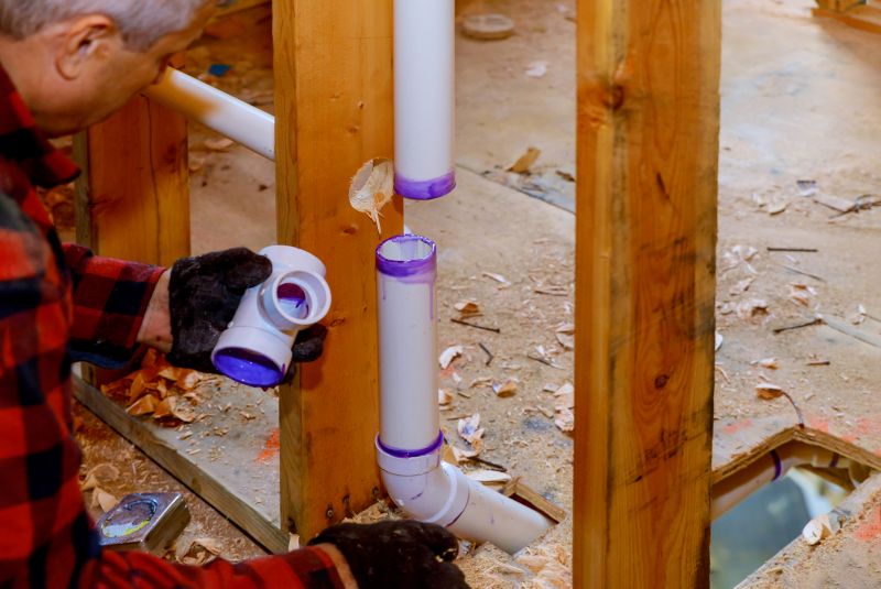 Pvc Pipe Placement