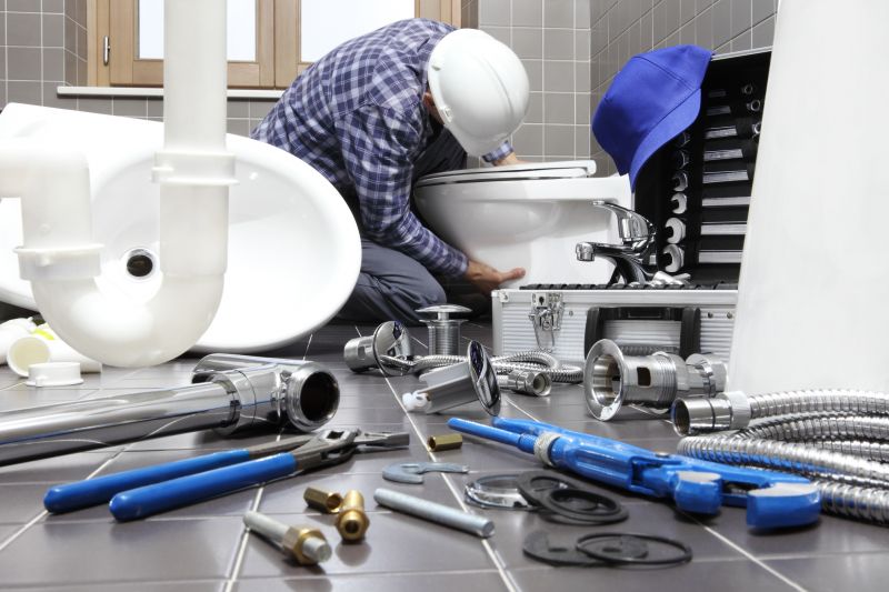 Toilet Drain Repair
